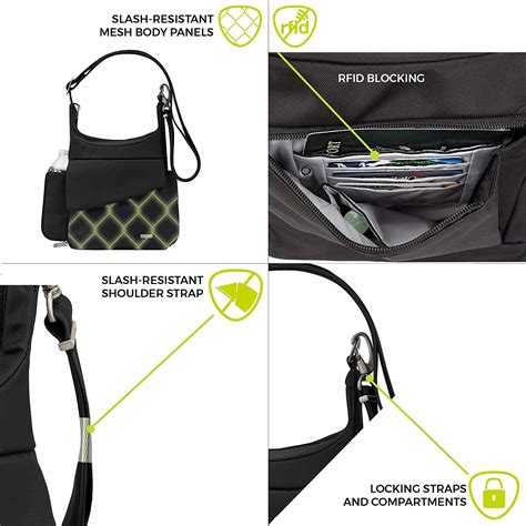 travelon anti theft classic rfid blocking convertible tour bag|Find amazing products in Anti.